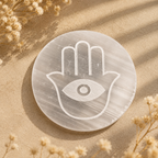 Selenite Crystal Plate